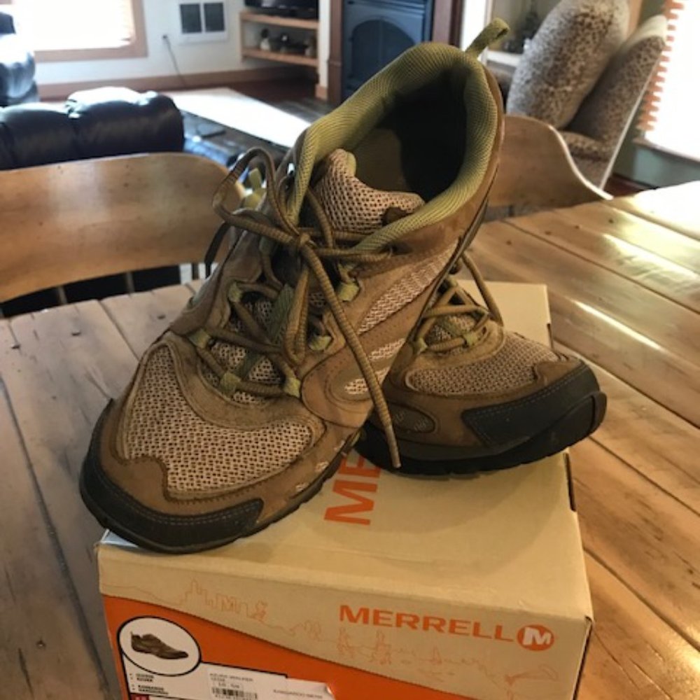 MERRELL Kangaroo Performance Trail Hiking Shoe Select Grip Air Cushion H…